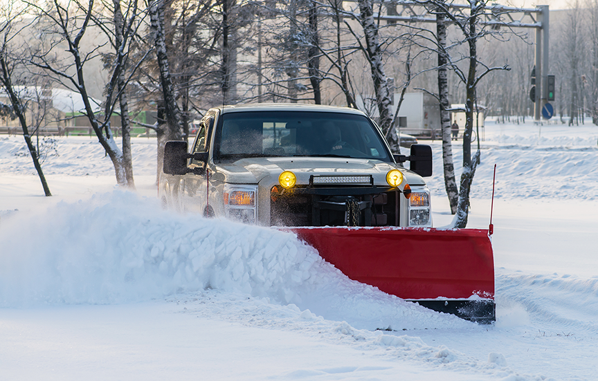 Commercial Snow Removal and Salting Services