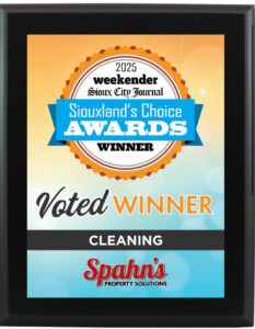 Siouxland's Choice award winner for best cleaning service
